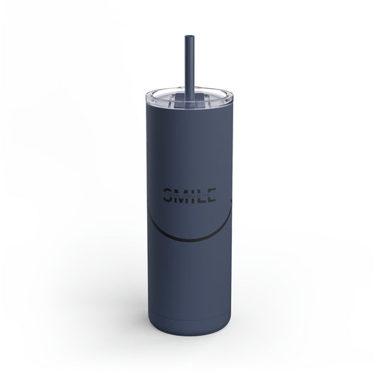 Smile Skinny Tumbler, 20oz