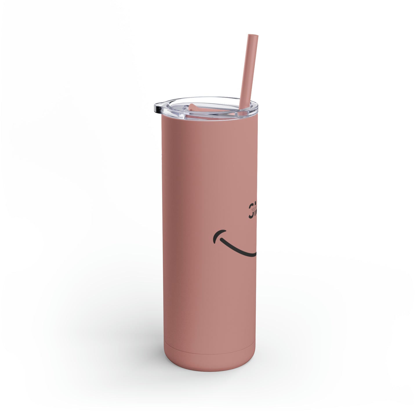 Smile Skinny Tumbler, 20oz