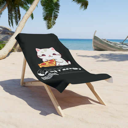 Cat Cravings Beach Towel - TheTwoShirt