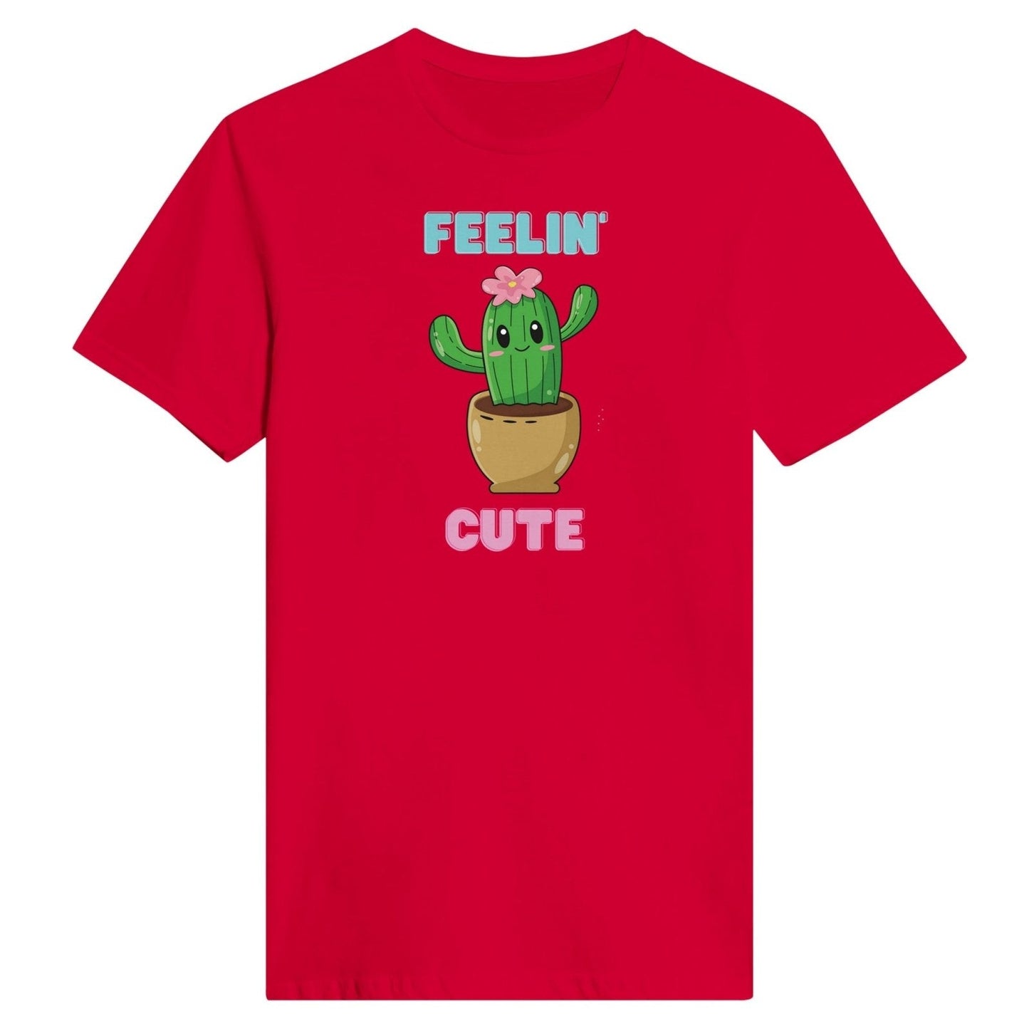 Cute Cactus Classic Womens Crewneck TwoShirt - TheTwoShirt