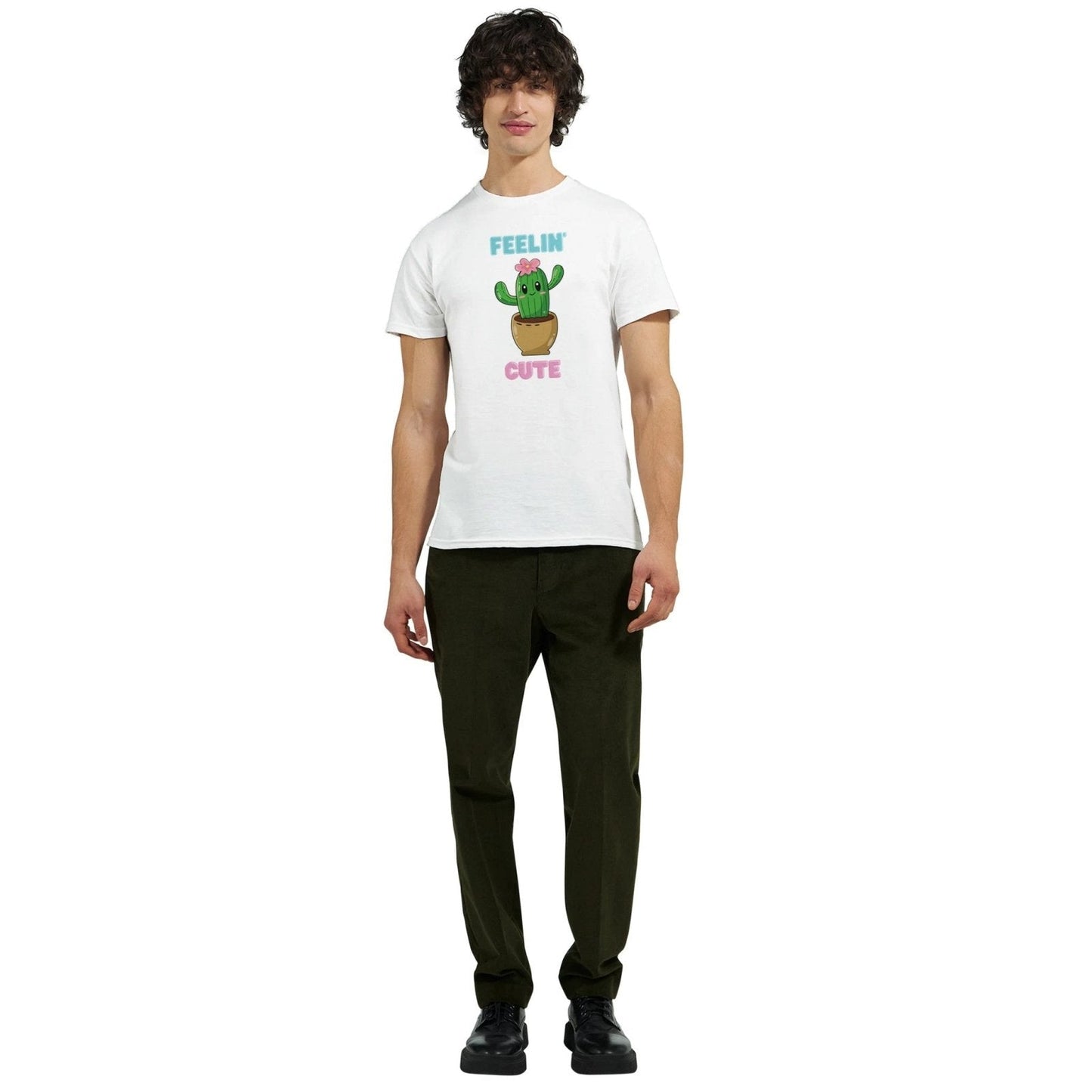 Cute Cactus Heavyweight Unisex Crewneck TwoShirt - TheTwoShirt