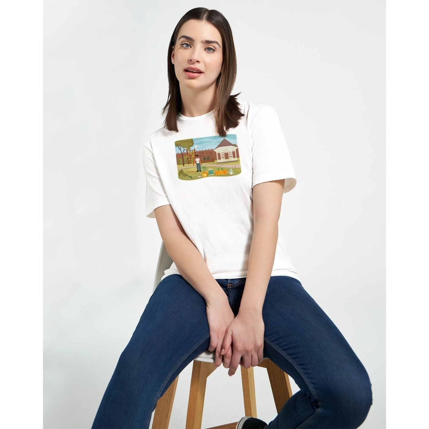 Gazebo Gardening Classic Womens Crewneck TwoShirt - TheTwoShirt