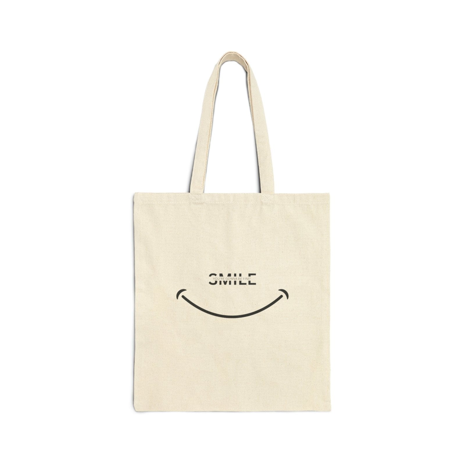 Smile Canvas Tote Bag - TheTwoShirt