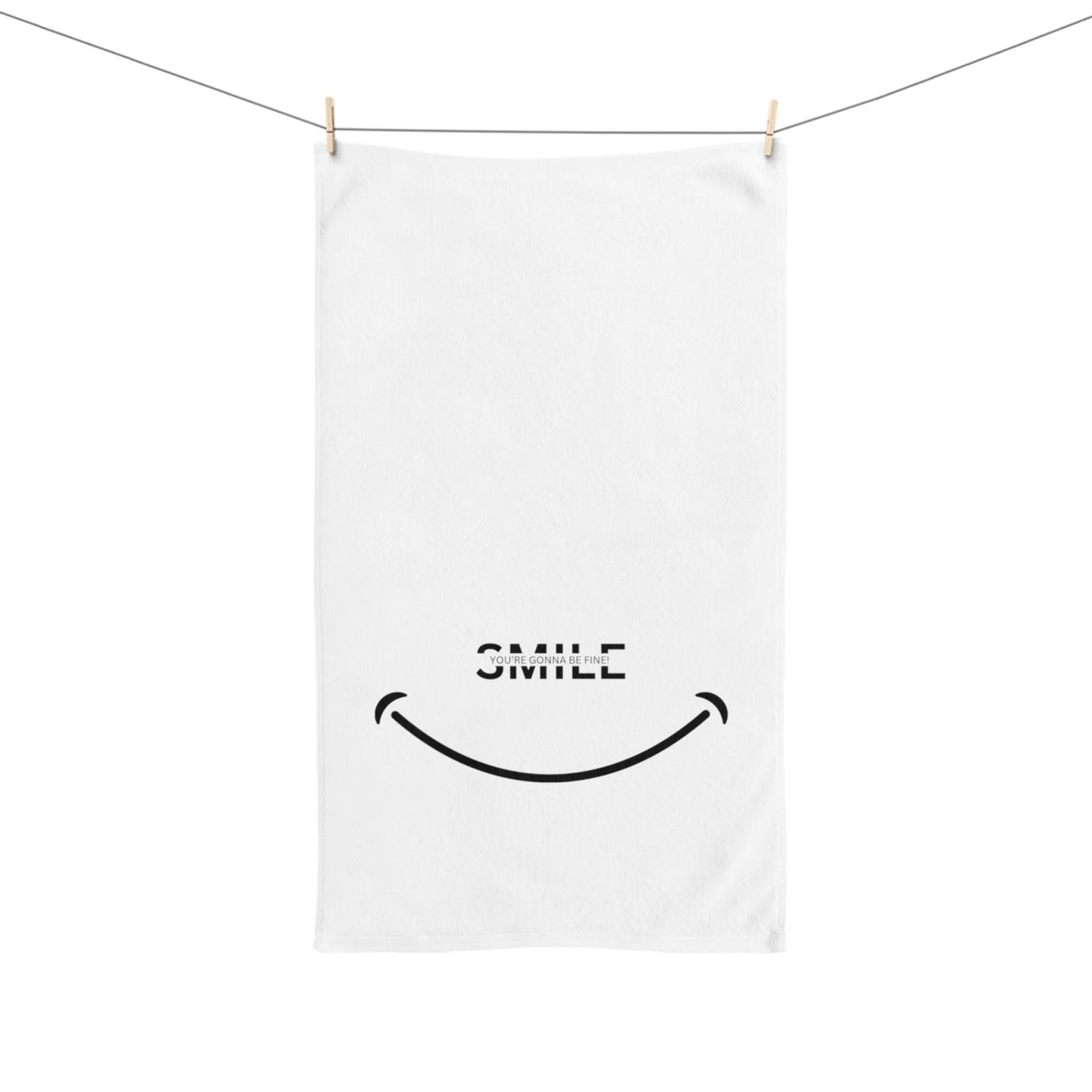 Smile Hand Towel - TheTwoShirt