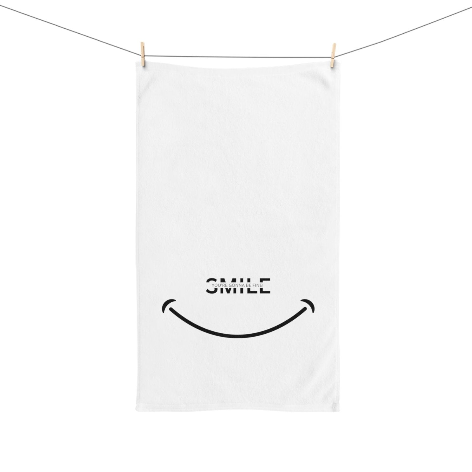 Smile Hand Towel - TheTwoShirt