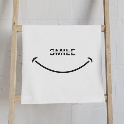 Smile Hand Towel - TheTwoShirt